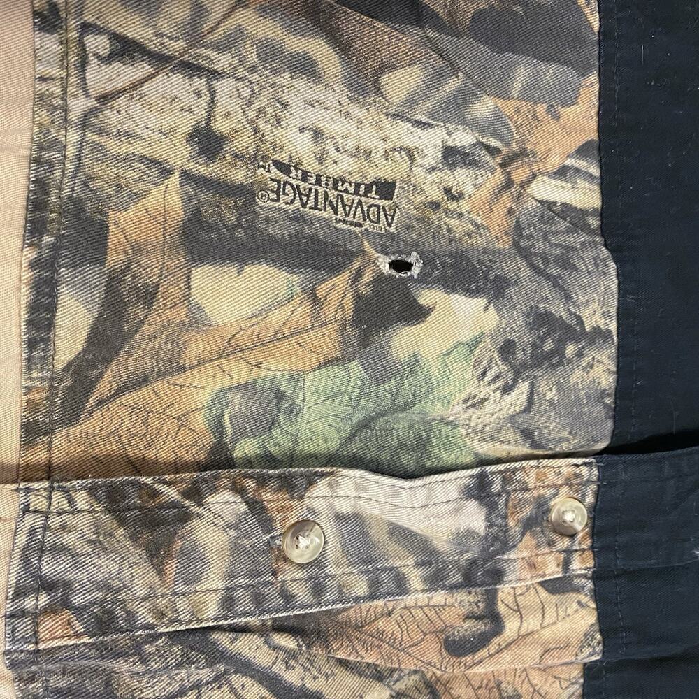 VTG Redhead Camo Button-Up Men L Hunting Work Outdoors Cotton Casual Long Sleeve - Picture 8 of 12